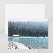 Peaceful Winter (Louise) Briefkaart (Voorkant / Achterkant)