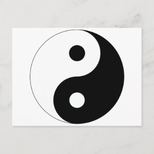 Peaceful Yin Yang Briefkaart