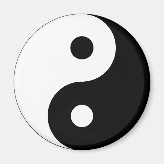 Peaceful Yin Yang Magneet (Voorkant)