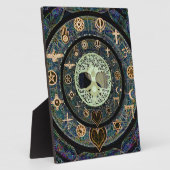 Peaceful Yin Yang Tree of Life Symbol Fotoplaat (Zijkant)