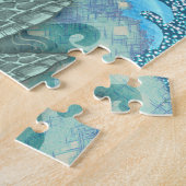 Peaceful Zee Turks Legpuzzel (Zijkant)