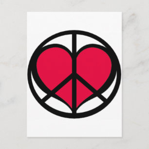 PeaceLove Briefkaart
