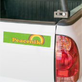 Peacenik Bumpersticker (Op Truck)