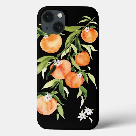 Peach abriot zomervrucht waterverf Case-Mate iPhone case (Achterkant)