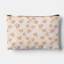 Peach and Bow Pattern in Pastel Tones Etui