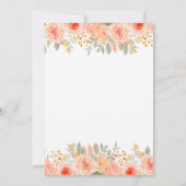 Peach Birthday Invitation Sweet as a Peach (Dos)