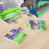 Peach Blossom Hummingbird Legpuzzel (Zijkant)