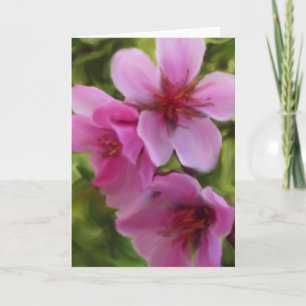 peach blossom kaart