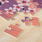 Peach Blossom Legpuzzel (Zijkant)