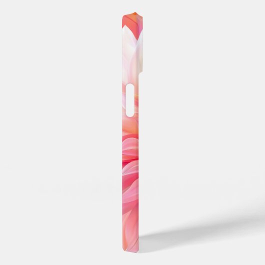 Peach Blush Dahlia Blossom Case-Mate iPhone Case (Achterkant / Rechts)