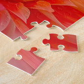 Peach Blush Dahlia Blossom Legpuzzel (Zijkant)