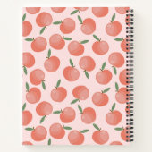 Peach Blush Pink gepersonaliseerd Journal Notitieb Notitieboek (Achterkant)