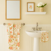 Peach Blush Rose Floral