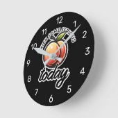 Peach Booty Kick Sommige Serieuze Maar Vandaag Gem Ronde Klok (Hoek)