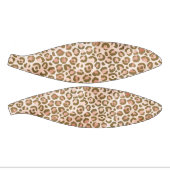  Peach Brown Leopard Print Basketbal (Panelen)