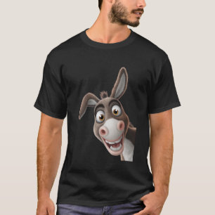 Peach-Bruh Grappige Ezel Kunst u2013 Lachende Ezel T-shirt