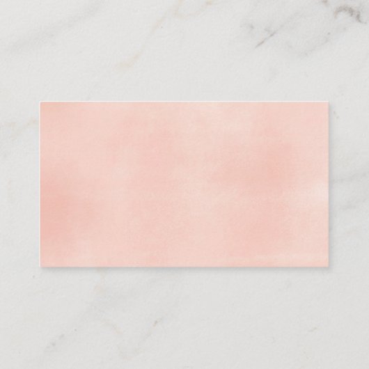 Peach Cactus Floral Registry Insert Informatiekaartje (Achterkant)