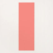 Peach Coral Metallic Abstract Elegant Chic  Yogamat (Achterkant)