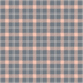 Peach Coral Plaid Cotton Nappe pour le dîner