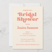 -peach-crèmeretro kaart (Voorkant)