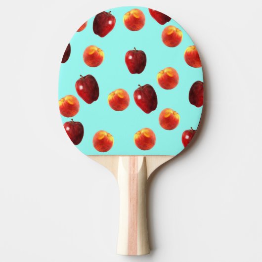 Peach en Apple Ping Pong Paddle Tafeltennisbatje (Voorkant)