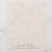 Peach en Blush Flourish Custom (Voorkant)