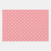 Peach Floral Wedding Inpakpapier Vel (Voorkant 2)