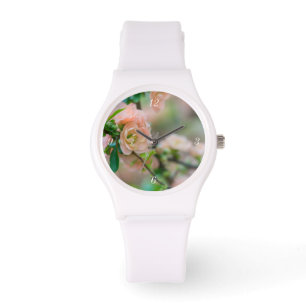 Peach Flowering Quince Horloge