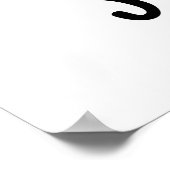 Peach for the Stars Funny Fruit pun Poster (Hoek)