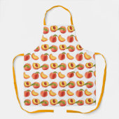 Peach Fruit Patroon Schort (Voorkant)