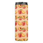 Peach Fruit Patroon Thermosbeker (Achterkant)