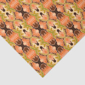 Peach Fuzz Boho Shabby Chique Geometrische Abstrac Tissuepapier (Detail)