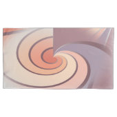 Peach fuzz schelp kussensloop (Voorkant-Links)