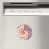 Peach fuzz schelp magneet (Insitu (Vaatwasser))