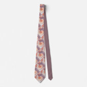 Peach fuzz schelp stropdas (Voorkant)