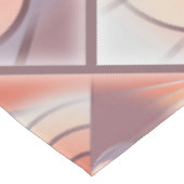 Peach fuzz schelp tafelkleed (Gekanteld)