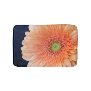 Peach Gerbera Badmat