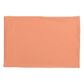 Peach Glow Red Palette Kussensloop (Achterkant)