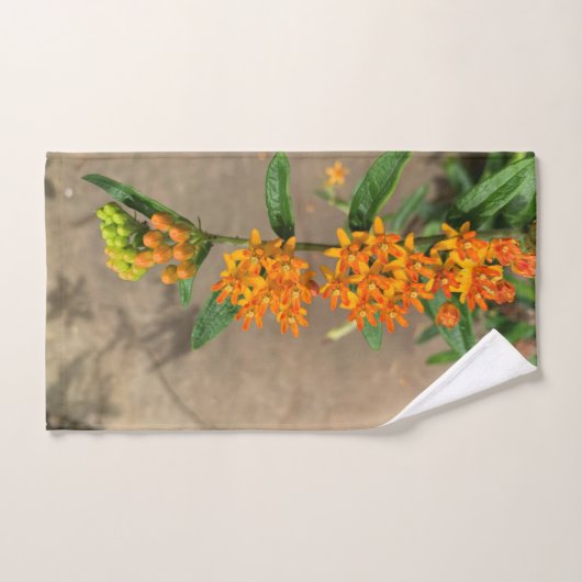 peach hand towel (Serviette à main)