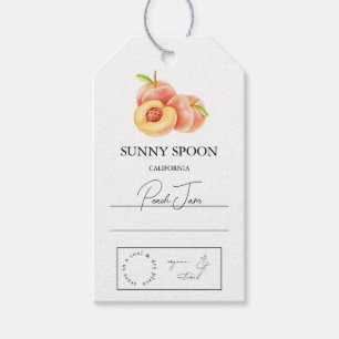 Peach Hang Label Cadeaulabel