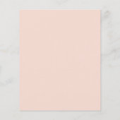 Peach Heart Calender Budget Weddenschap Save the D (Achterkant)