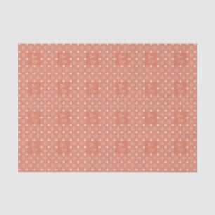 Peach Ivory Geometric Business Logo Tissuepapier