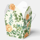 Peach Ivory Wedding  Roos Bedankdoosjes (Geopend)