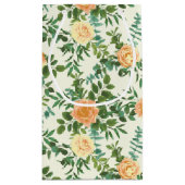 Peach Ivory Wedding  Roos Klein Cadeauzakje (Achterkant)