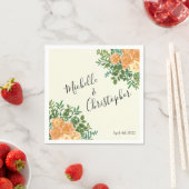 Peach Ivory Wedding  Roos Servet (Insitu)