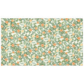 Peach Ivory Wedding  Roos Tafelkleed (Voorkant (Horizontaal))