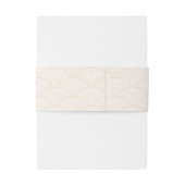 Peach japan patroon bruiloft uitnodiging uitnodigingen wikkel (Achterkant Voorbeeld)