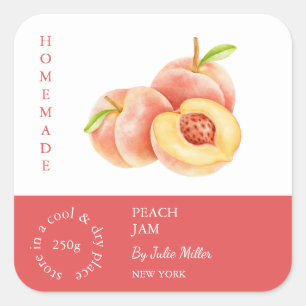 Peach label voor kleine bedrijven