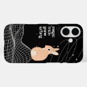 Peach Magic Trick Bunny Rabbit Meme Case-Mate iPhone Case (Achterkant (horizontaal))