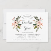 Peach Meadow First Holy Communion Invitation (Devant)